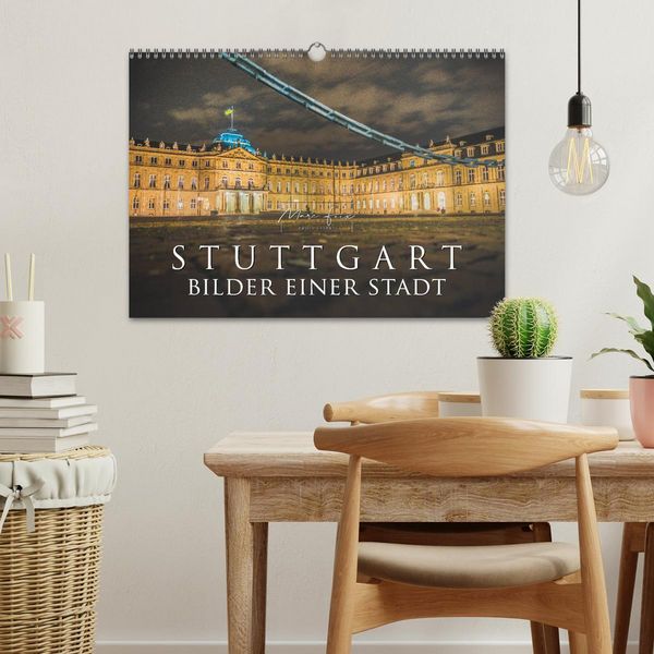 Produktbild: Stuttgart - Bilder einer Stadt 2026 (Wandkalender 2026 DIN A3 quer), CALVENDO Monatskalender