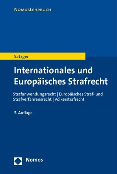 Produktbild: Internationales und Europ&auml;isches Strafrecht