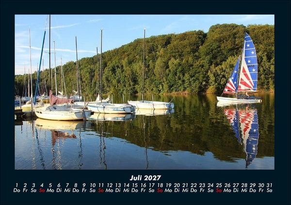 Produktbild: Boote 2027 Fotokalender DIN A4