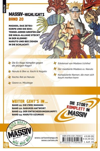 Produktbild: Naruto Massiv 20