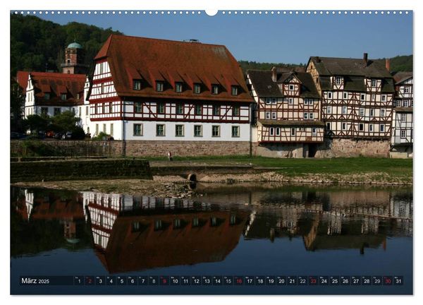 Rotenburg an der Fulda (Wandkalender 2025 DIN A2 quer), CALVENDO Monatskalender