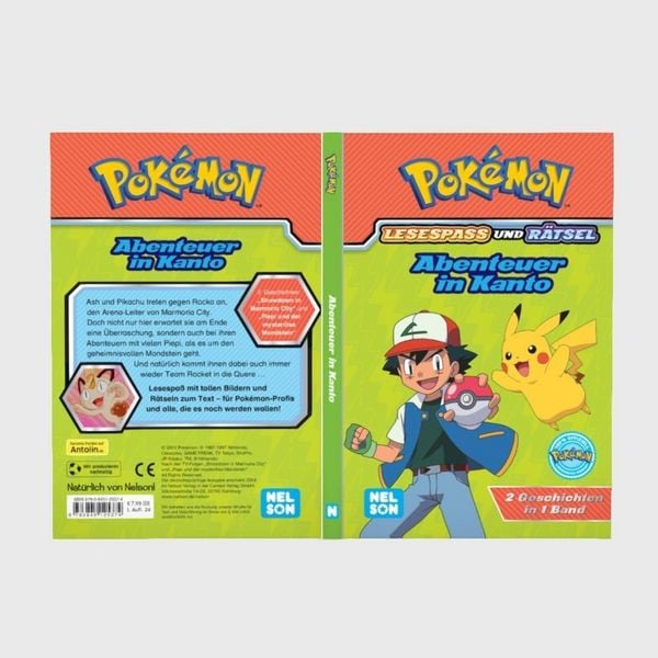 Produktbild: Pok&eacute;mon Lesebuch: Abenteuer in Kanto
