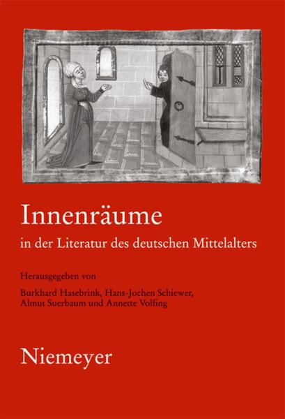 Produktbild: Innenr&auml;ume in der Literatur des deutschen Mittelalters