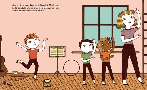 Produktbild: David Bowie &ndash; Little People, BIG DREAMS (Deutsche Ausgabe)