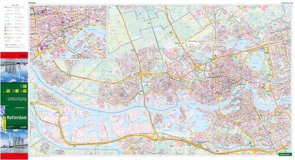 Produktbild: Rotterdam, Stadtplan 1:20.000, freytag & berndt