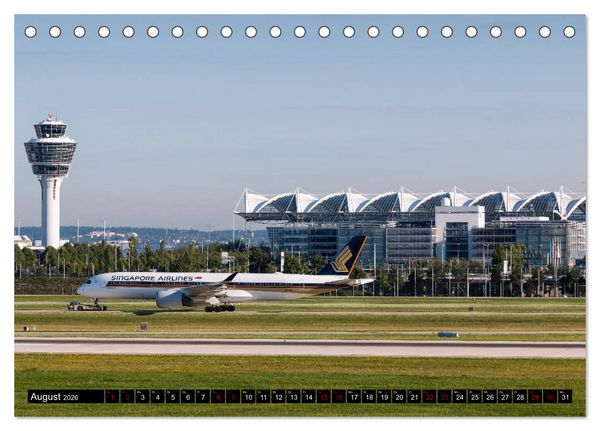Produktbild: Faszination Fliegen (Tischkalender 2026 DIN A5 quer), CALVENDO Monatskalender
