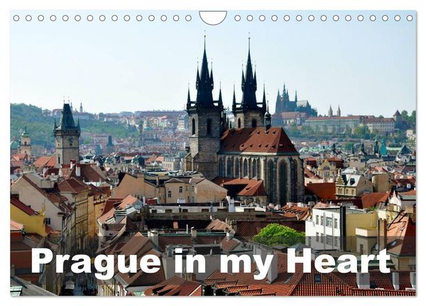 Produktbild: Prague in my heart (Wall Calendar 2026 DIN A4 landscape), CALVENDO 12 Month Wall Calendar