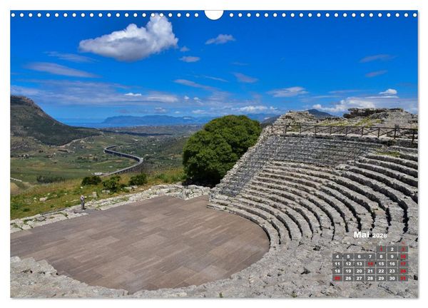 Produktbild: Sizilien &ndash; von Cefal&ugrave; bis Trapani (Wandkalender 2026 DIN A3 quer), CALVENDO Monatskalender