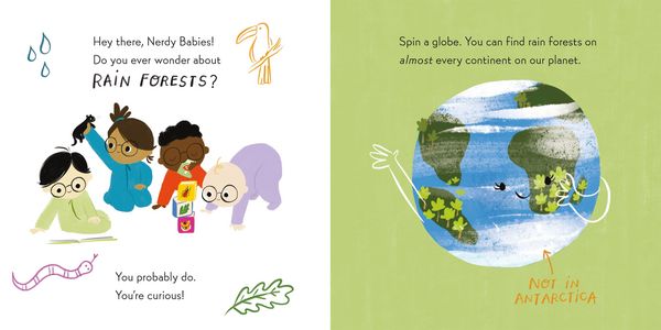 Produktbild: Nerdy Babies: Rain Forests