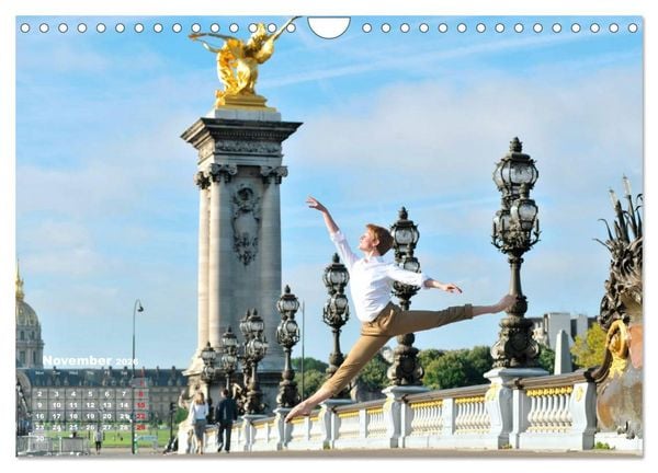 Produktbild: DANCERS IN THE CITY L'Oeil et le Mouvement (Wall Calendar 2026 DIN A4 landscape), CALVENDO 12 Month Wall Calendar