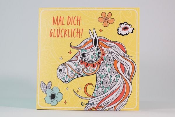 Produktbild: Mal dich gl&uuml;cklich! - Pferde