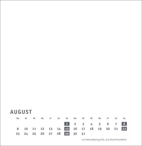 Produktbild: Premium-Bastelkalender wei&szlig; gro&szlig; 2027