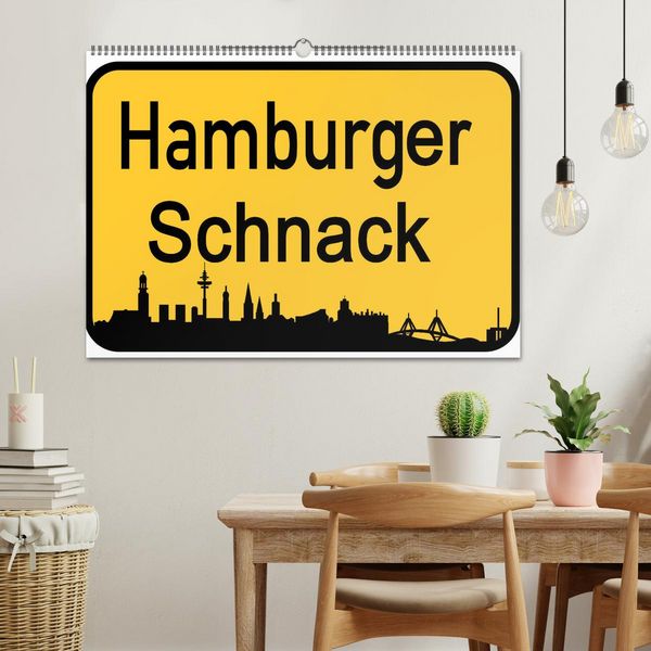 Produktbild: Hamburger Schnack (Wandkalender 2026 DIN A2 quer), CALVENDO Monatskalender
