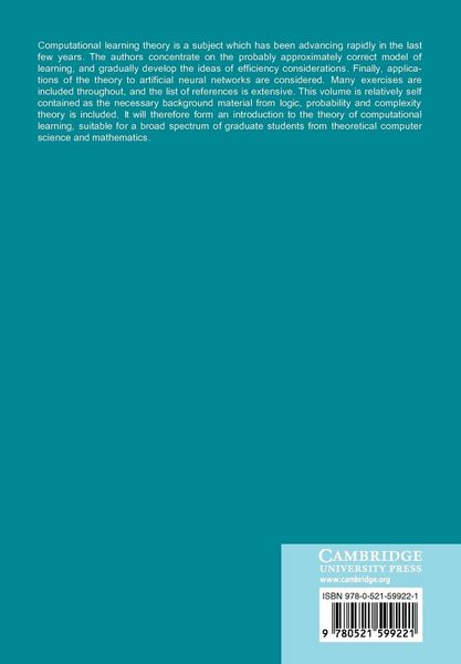 Produktbild: Computational Learning Theory