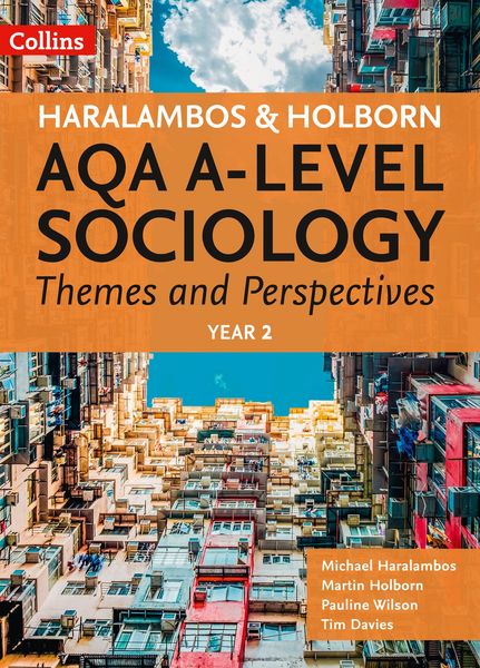 Produktbild: AQA A Level Sociology Themes and Perspectives