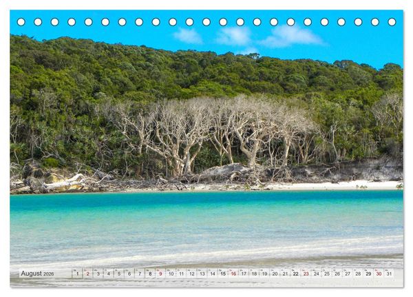 Produktbild: Australien - Vom Outback bis zum Great Barrier Reef (Tischkalender 2026 DIN A5 quer), CALVENDO Monatskalender