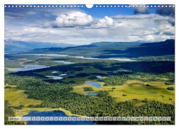 Produktbild: Alaska und Kanada (Wandkalender 2026 DIN A3 quer), CALVENDO Monatskalender