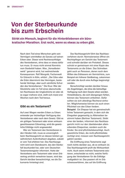 Produktbild: Schnelle Hilfe im Trauerfall