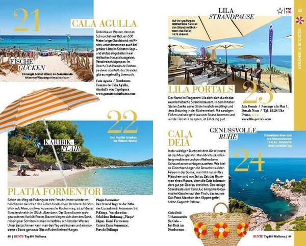 Produktbild: Bunte Top 100 Hot-Spots Mallorca
