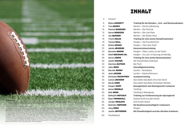 Produktbild: American Football - Trainiere wie die NFL-Profis