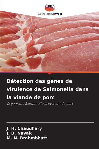 Produktbild: D&eacute;tection des g&egrave;nes de virulence de Salmonella dans la viande de porc