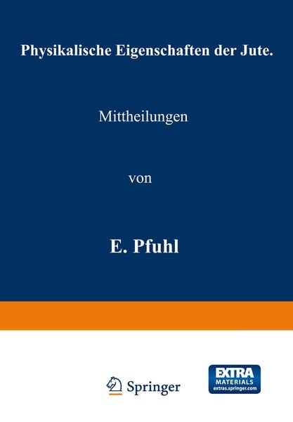 Produktbild: Physikalische Eigenschaften der Jute