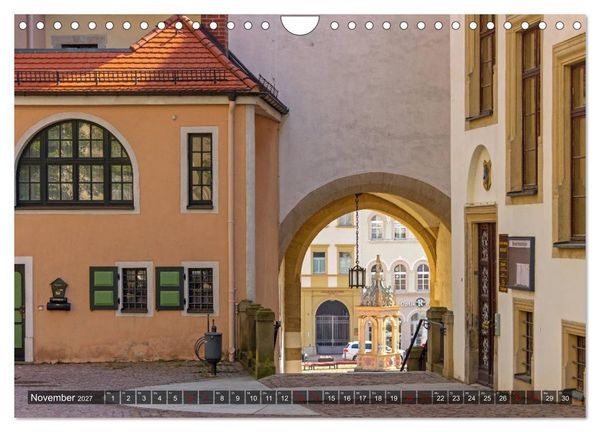 Produktbild: Unterwegs in Oschatz (Wandkalender 2027 DIN A4 quer), CALVENDO Monatskalender