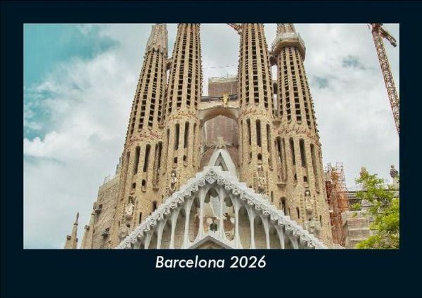 Barcelona 2026 Fotokalender DIN A5