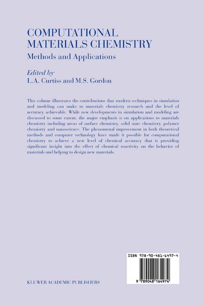 Produktbild: Computational Materials Chemistry