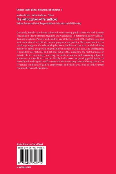 Produktbild: The Politicization of Parenthood