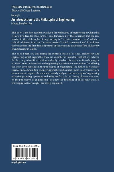 Produktbild: An Introduction to the Philosophy of Engineering