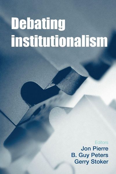 Produktbild: Debating institutionalism