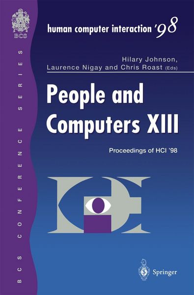 Produktbild: People and Computers XIII