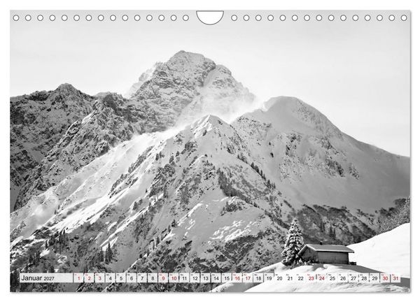 Produktbild: Traumhafte Allg&auml;uer Alpen (Wandkalender 2027 DIN A4 quer), CALVENDO Monatskalender