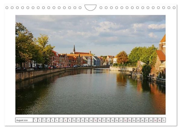 Produktbild: Unterwegs in Flandern (Wandkalender 2026 DIN A4 quer), CALVENDO Monatskalender