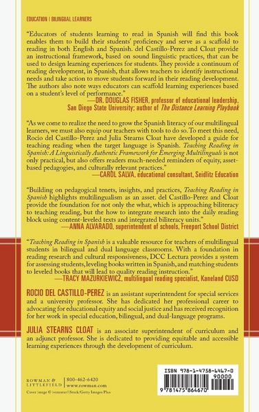 Produktbild: Teaching Reading in Spanish