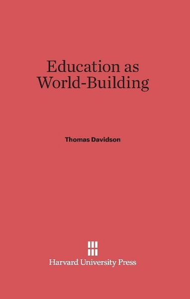 Produktbild: Education as World-Building