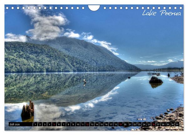 Produktbild: Neuseeland (Wandkalender 2026 DIN A4 quer), CALVENDO Monatskalender