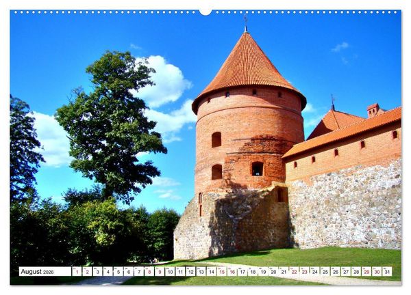 Produktbild: Traumhaftes Trakai (Wandkalender 2026 DIN A2 quer), CALVENDO Monatskalender