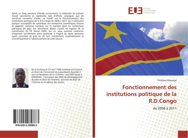 Produktbild: Fonctionnement des institutions politique de la R.D.Congo