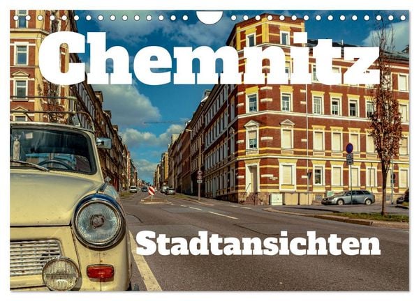 Produktbild: Chemnitz Stadtansichten (Wandkalender 2026 DIN A4 quer), CALVENDO Monatskalender