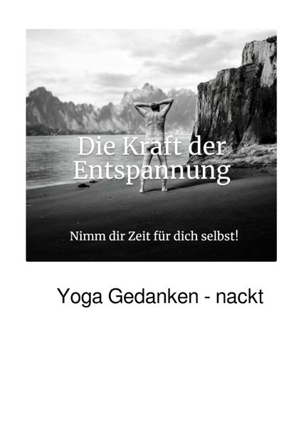 Produktbild: Yoga Gedanken - nackt