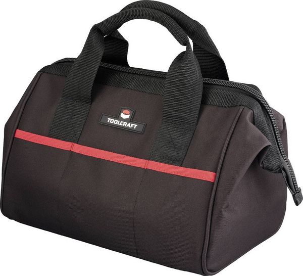 Produktbild: TOOLCRAFT TO-10748133 Universal Werkzeugtasche unbest&uuml;ckt (L x B x H) 320 x 210 x 230mm