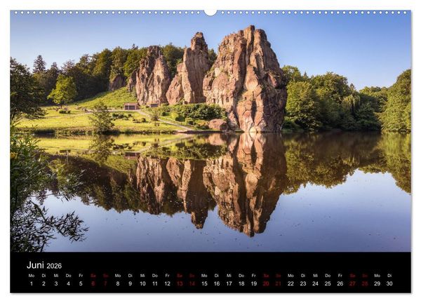 Produktbild: St&auml;dte und Sehensw&uuml;rdigkeiten in Deutschland (hochwertiger Premium Wandkalender 2026 DIN A2 quer), Kunstdruck in Hochglanz