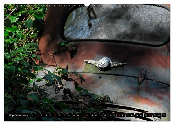 Produktbild: Autowracks - rostende Liebe (Wandkalender 2026 DIN A2 quer), CALVENDO Monatskalender
