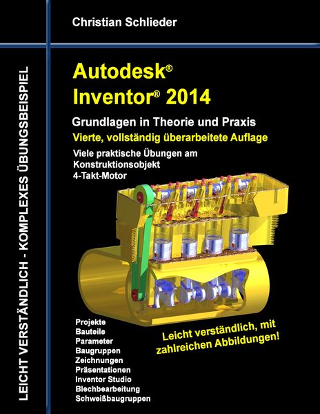 Produktbild: Autodesk Inventor 2014 - Grundlagen in Theorie und Praxis