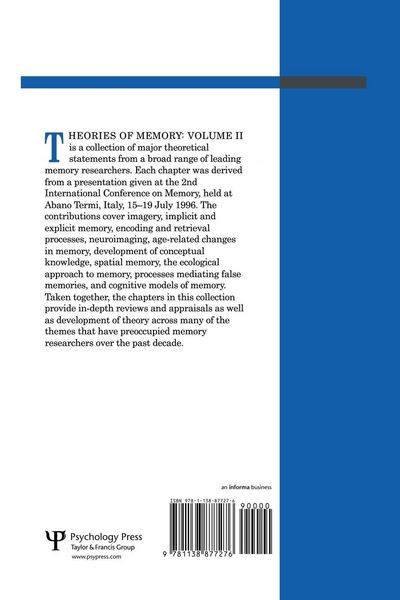 Produktbild: Theories Of Memory II