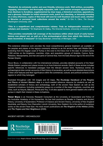 Produktbild: The Routledge Handbook of the Peoples and Places of Ancient Western Asia