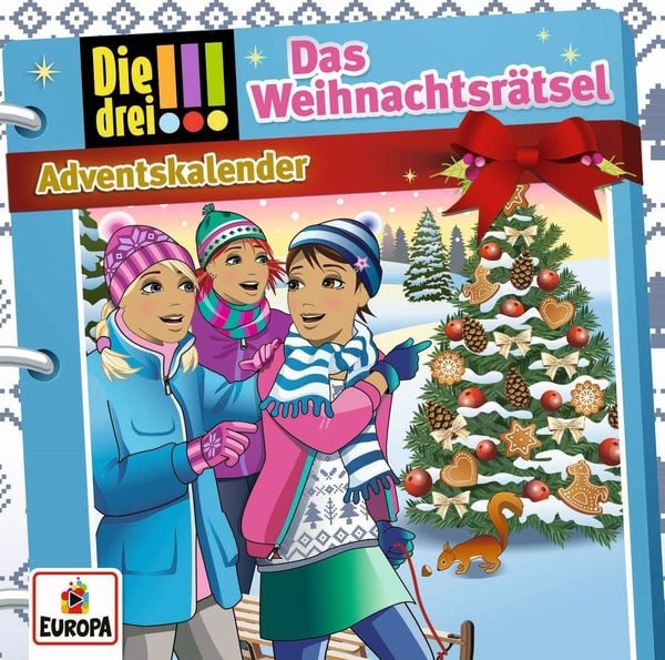 Die drei !!! Das Weihnachtsrätsel - , CD, 9783803261908