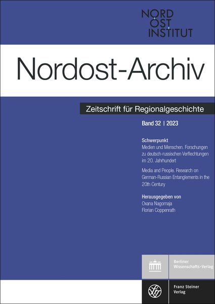 Produktbild: Nordost-Archiv 32 (2023)